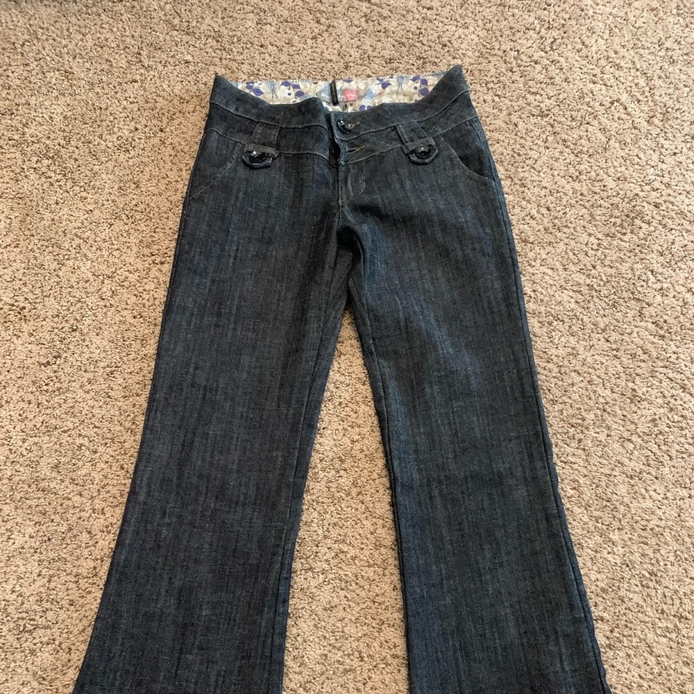 Boom boom flare lightweight denim